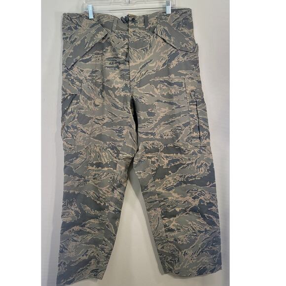 Gore-Tex US Military Pants Mens Large Regular Camo Softshell Pants All USE NWT - Picture 1 of 11